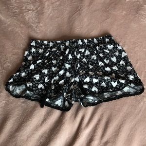 Justice heart shorts